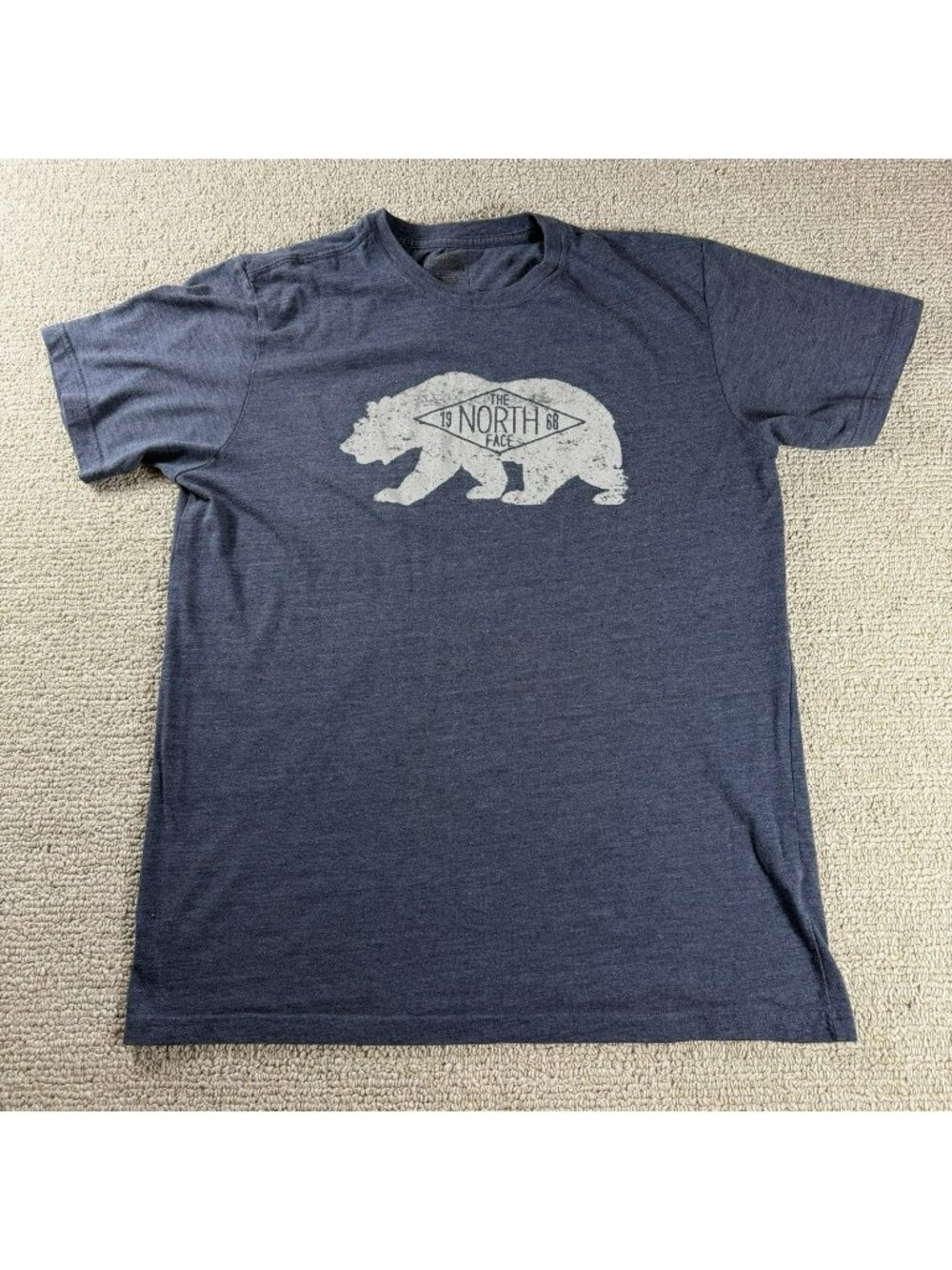 The North Face Bear Short Sleeve T-shirt Blue Men’s Size Large